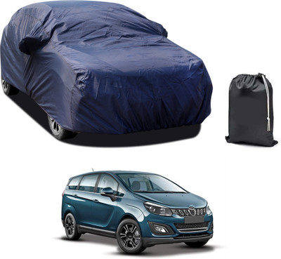 GOSHIV-car and bike accessories Car Cover For Mahindra Marazzo (With Mirror Pockets)(Blue)