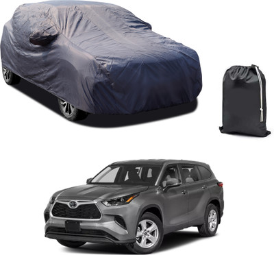 PAGORA Car Cover For Toyota Highlander (With Mirror Pockets)(Grey)