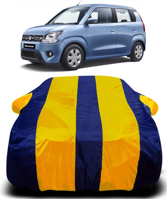 AXLOZ Car Cover For Maruti Suzuki WagonR (With Mirror Pockets)(Multicolor)