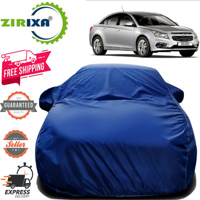 TGP GROUP Car Cover For Chevrolet Cruze (With Mirror Pockets)(Blue)