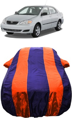 Wegather Car Cover For Toyota Corolla H4 1.8 G (With Mirror Pockets)(Orange)