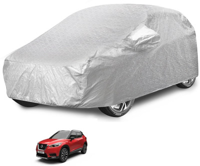 Caronix Car Cover For Nissan Kicks (With Mirror Pockets)(Silver)