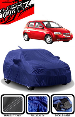 J S R Car Cover For Toyota UVA (With Mirror Pockets)(Blue)