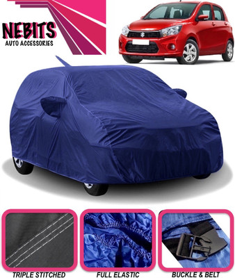 NEBITS Car Cover For Maruti Suzuki Celerio (With Mirror Pockets)(Blue)