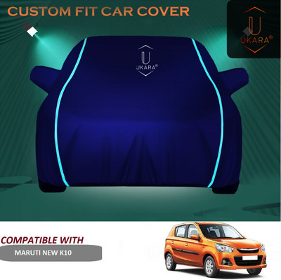 Ukara Car Cover For Maruti Alto K10 (With Mirror Pockets)(Blue)