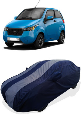 Coxtor Car Cover For Mahindra Reva E2O T0 (With Mirror Pockets)(Grey)