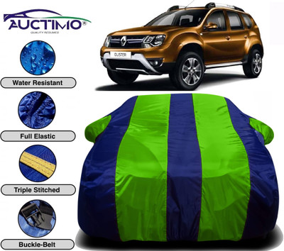 AUCTIMO Car Cover For Renault Duster (With Mirror Pockets)(Multicolor)