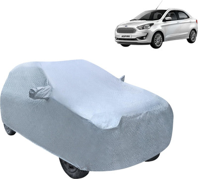 vyas Car Cover For Ford Figo Aspire (With Mirror Pockets)(Silver, For 2015, 2016, 2018, 2019, 2020, 2021 Models)