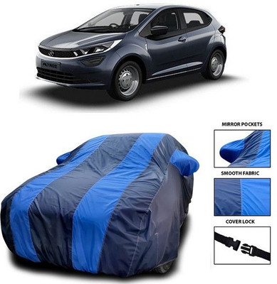 ANTHUB Car Cover For Tata Altroz (With Mirror Pockets)(Blue)