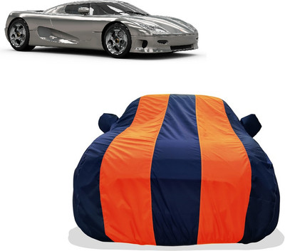 Tricway Car Cover For Koenigsegg CC8S 4.7L V8 (With Mirror Pockets)(Orange)