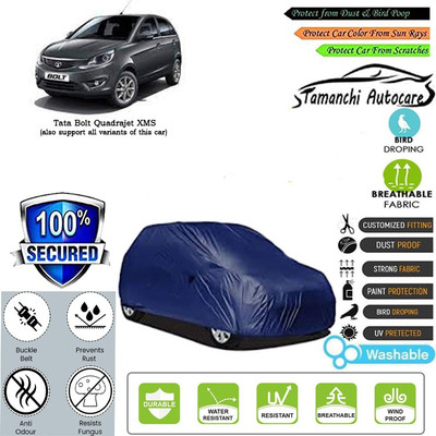 Tamanchi Autocare Car Cover For Tata Bolt Quadrajet XMS(Blue)