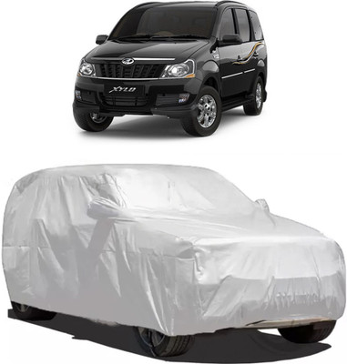 NG Auto Front Car Cover For Mahindra Xylo (With Mirror Pockets)(Silver)