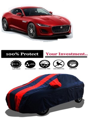 Amexride Car Cover For Jaguar F-Type Coupe R-Dynamic 2.0 (With Mirror Pockets)(Red)