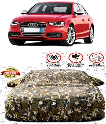 Genipap Car Cover For Audi S4 (With Mirror Pockets)(Multicolor)