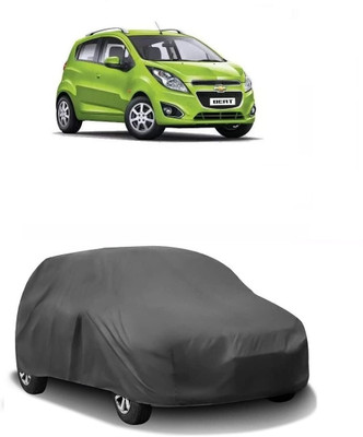 arneja trading company Car Cover For Chevrolet Beat (Without Mirror Pockets)(Grey)