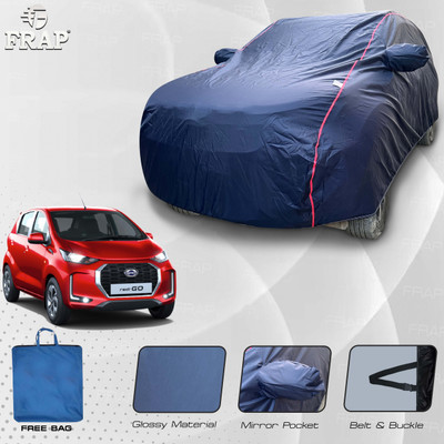 Frap Car Cover For Datsun redi-GO (With Mirror Pockets)(Blue, Red)