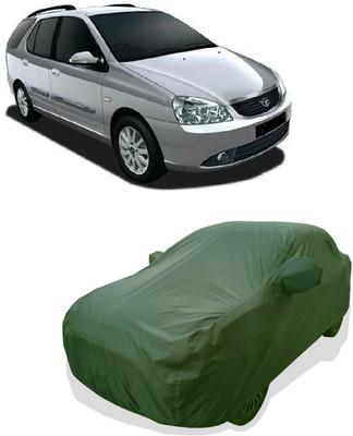 Tricway Car Cover For Tata Indica Marina (With Mirror Pockets)(Green)