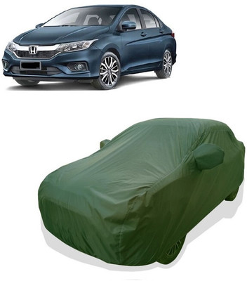 Tricway Car Cover For Honda City 1.3i (With Mirror Pockets)(Green)