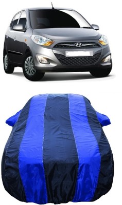 Wegather Car Cover For Hyundai i10 Magna 1.1L (With Mirror Pockets)(Blue)