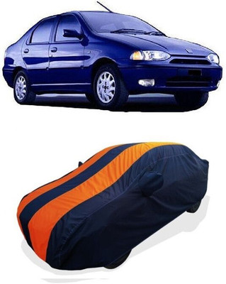 QLAX Car Cover For Maruti Siena 1.2 EL (With Mirror Pockets)(Orange)