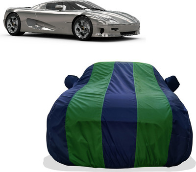 Tricway Car Cover For Koenigsegg CC8S 4.7L V8 (With Mirror Pockets)(Green)