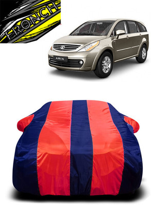 FRONCH Car Cover For Tata Aria (With Mirror Pockets)(Red, Blue)