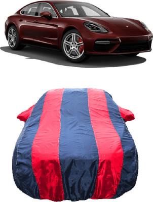 Wegather Car Cover For Porsche Panamera Turbo Executive Petrol (With Mirror Pockets)(Red)