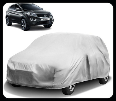 QLAX Car Cover For Maruti Nexon (Without Mirror Pockets)(Silver)