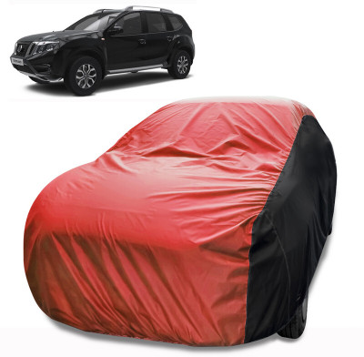 MoTRoX Car Cover For Nissan Terrano (Without Mirror Pockets)(Red, Black)