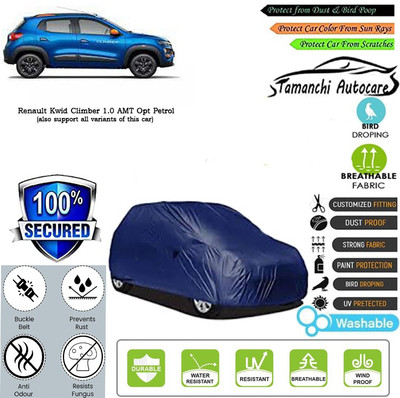 Tamanchi Autocare Car Cover For Renault Kwid Climber 1.0 AMT Opt Petrol(Blue)