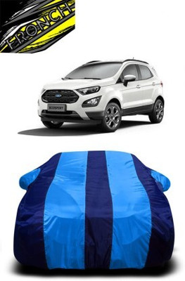 FRONCH Car Cover For Ford Ecosport (With Mirror Pockets)(Blue)
