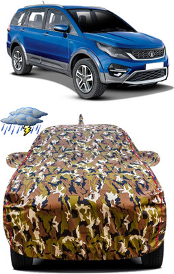 Ascension Car Cover For Tata Hexa (With Mirror Pockets)(Multicolor)
