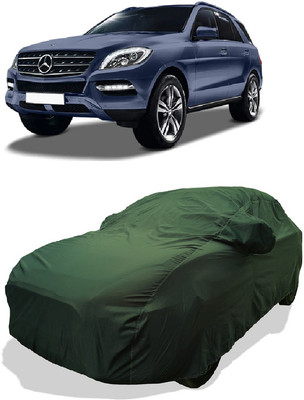 Coxtor Car Cover For Mercedes Benz ML-250 (With Mirror Pockets)(Green)