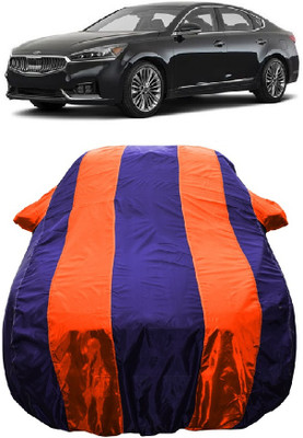 Wegather Car Cover For Kia Cadenza (With Mirror Pockets)(Orange)