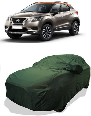 QLAX Car Cover For Maruti Kicks XL 1.5 (With Mirror Pockets)(Green)