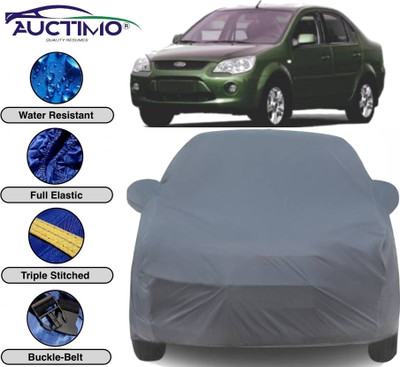 AUCTIMO Car Cover For Ford Fiesta (With Mirror Pockets)(Multicolor)