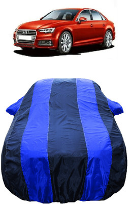 Wegather Car Cover For Audi A4 8E2 2.0 TDI (With Mirror Pockets)(Blue)