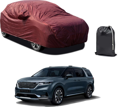 CODOKI Car Cover For Kia Carnival (With Mirror Pockets)(Maroon)