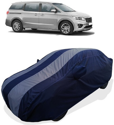 Coxtor Car Cover For Kia Carnival Limousine Diesel (With Mirror Pockets)(Grey)
