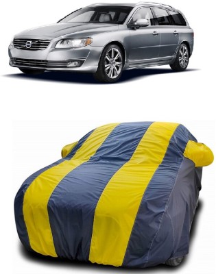 DIGGU Car Cover For Volvo V70 1.6 D2 (With Mirror Pockets)(Yellow, Blue)