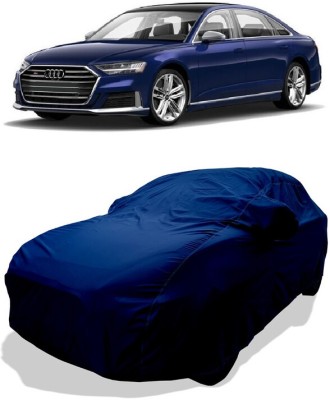 Coxtor Car Cover For Audi S8 (With Mirror Pockets)(Blue)