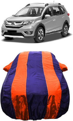 Wegather Car Cover For Honda BRV i-DTEC VX MT (With Mirror Pockets)(Orange)