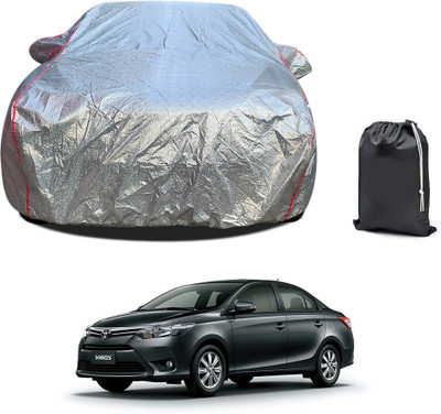 PAGORA Car Cover For Toyota Yaris (With Mirror Pockets)(Silver, For 2019, 2020, 2021, 2022, 2023 Models)