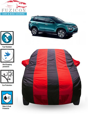 FUZICON Car Cover For Tata Buzzard (With Mirror Pockets)(Blue, Red)