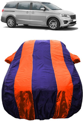 Wegather Car Cover For Kia Carnival Limousine Diesel (With Mirror Pockets)(Orange)