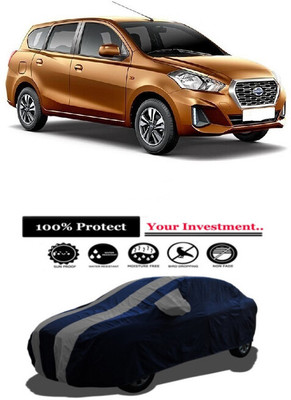 Amexride Car Cover For Datsun Go Plus T VDC Petrol (With Mirror Pockets)(Grey)