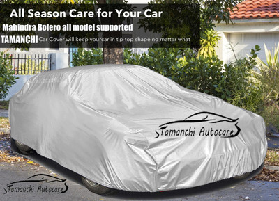 Tamanchi Autocare Car Cover For Mahindra Bolero(Silver)