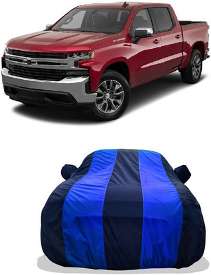 Tricway Car Cover For Chevrolet Silverado 5.0L (With Mirror Pockets)(Multicolor)