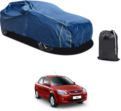 PAGORA Car Cover For Ford Ikon (With Mirror Pockets)(Blue, For 2019, 2020, 2021, 2022, 2023 Models)