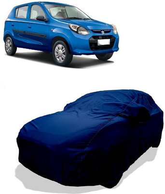 Coxtor Car Cover For Maruti Suzuki Alto 800 LX (With Mirror Pockets)(Green)
